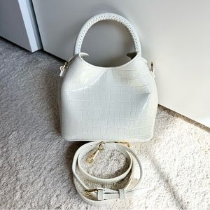 Elleme Medeleine Croco Print Mini Bag Authentic in Great Condition